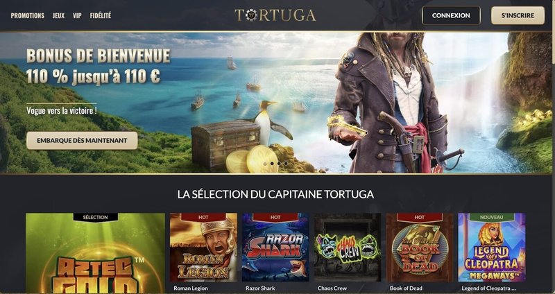Tortuga casino en ligne à France